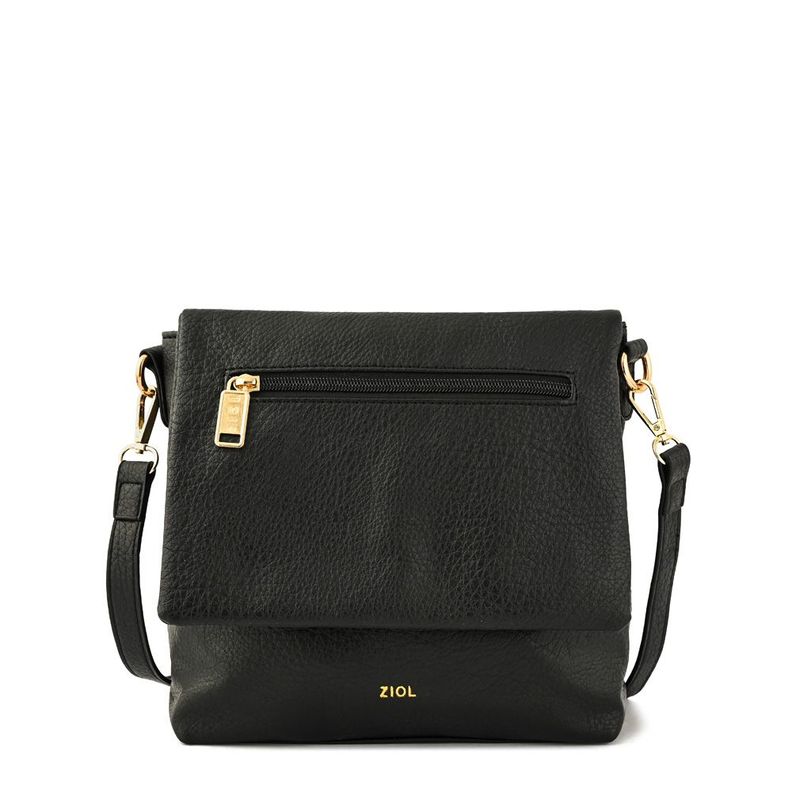 Cartera bandolera mediana arlet negro-0