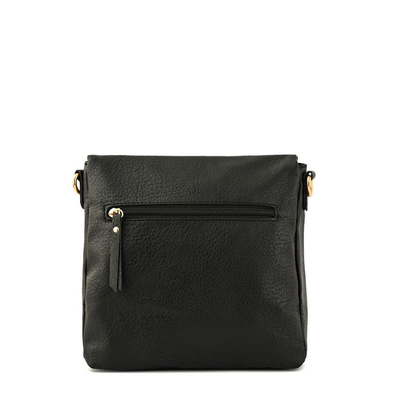 Cartera bandolera mediana arlet negro-2