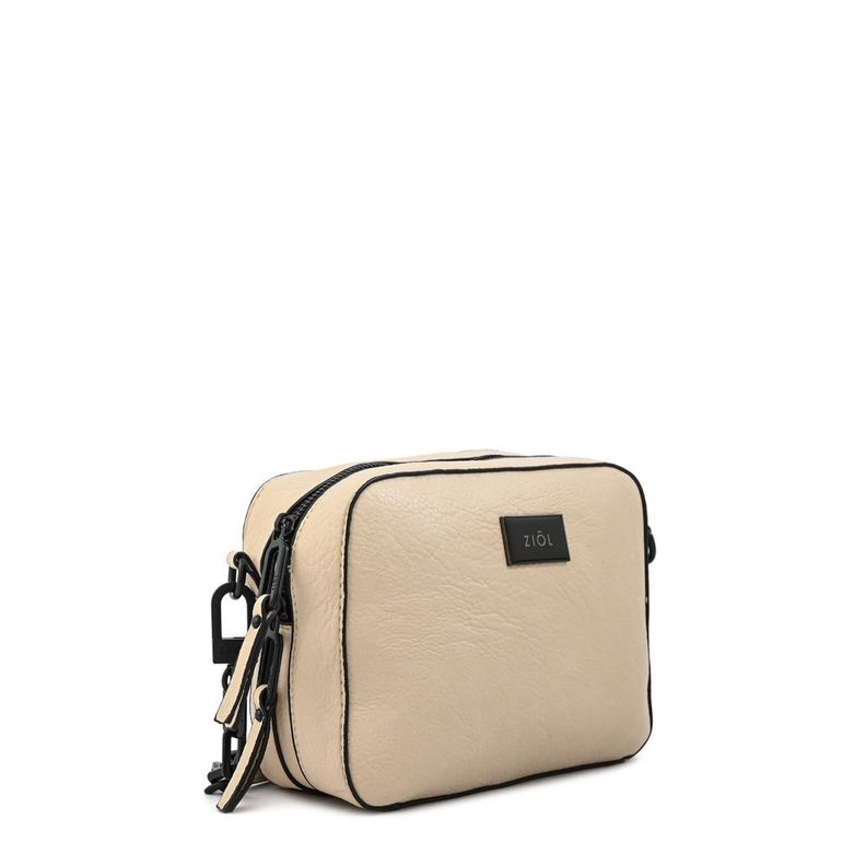 Cartera bandolera pequeña nicki blanco crudo-1