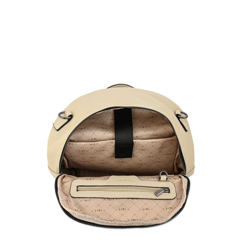 Mochila mediana nahia blanco crudo-3