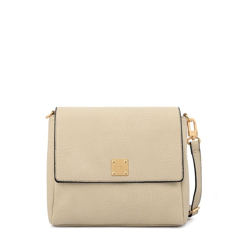 Cartera bandolera pequeña jelena blanco crudo-0