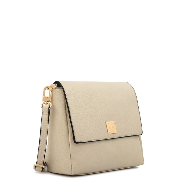 Cartera bandolera pequeña jelena blanco crudo-1