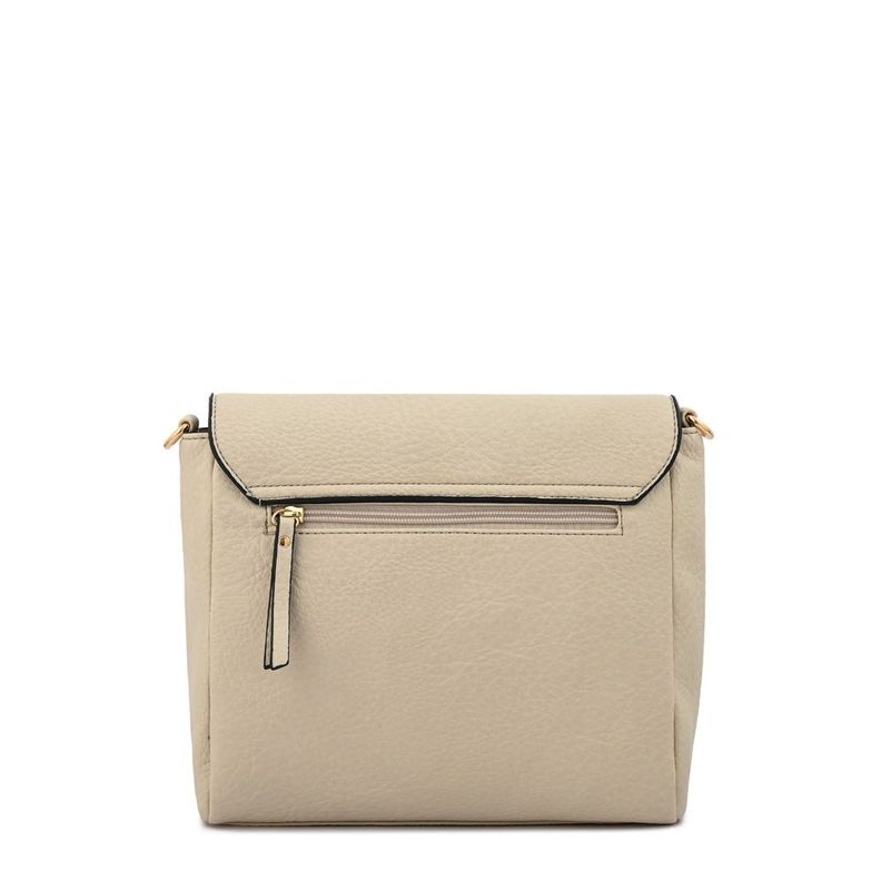Cartera bandolera pequeña jelena blanco crudo-2