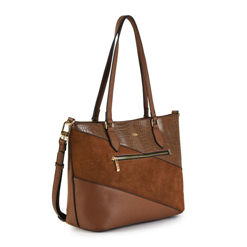 Cartera dos asas mediana susuan café oscuro-1