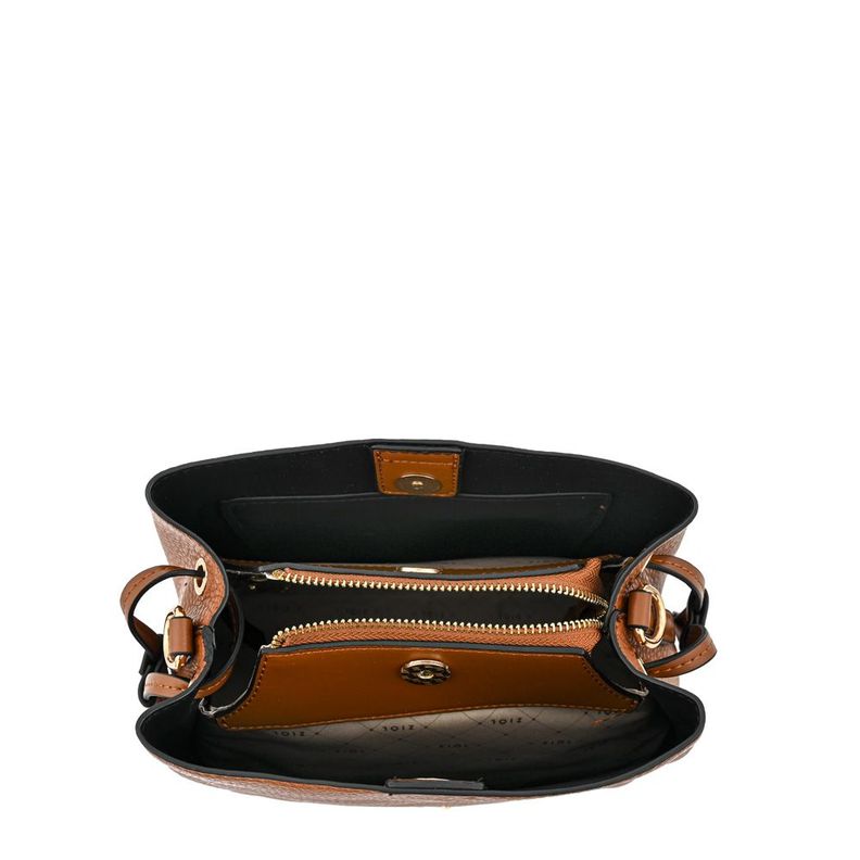 Cartera bandolera mediana ariadna café-3
