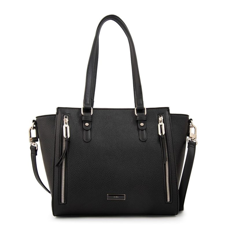 Ziol Cartera tote tres divisiones penny negro