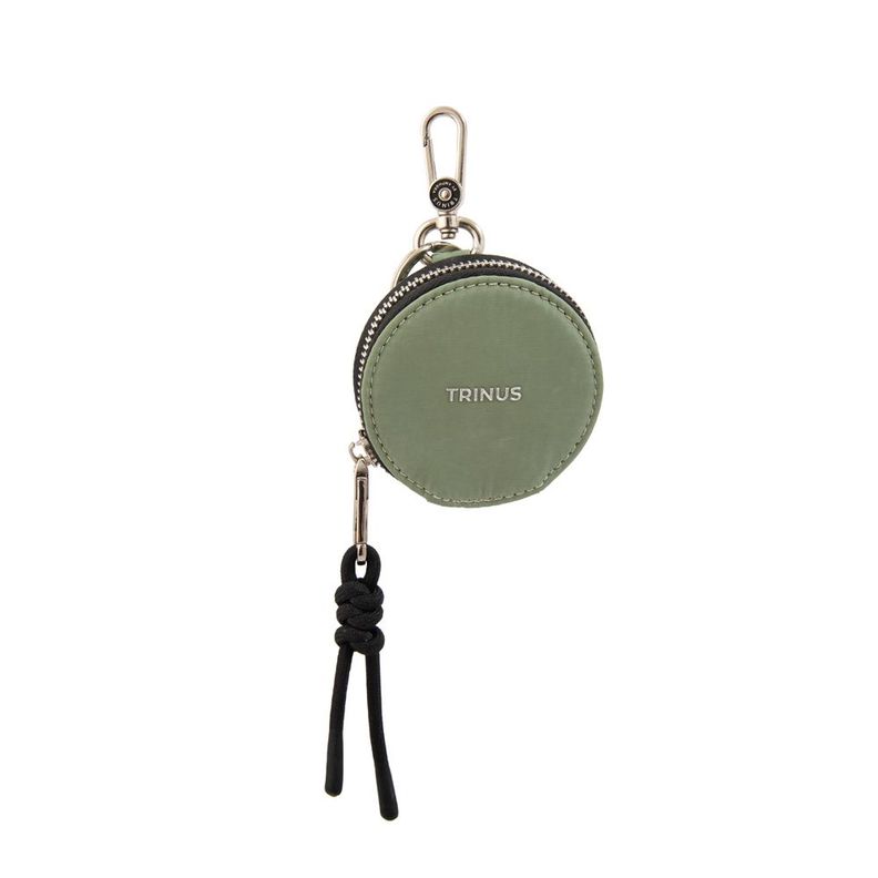 Llavero monedero tiara pequena verde oliva Verde Olivo