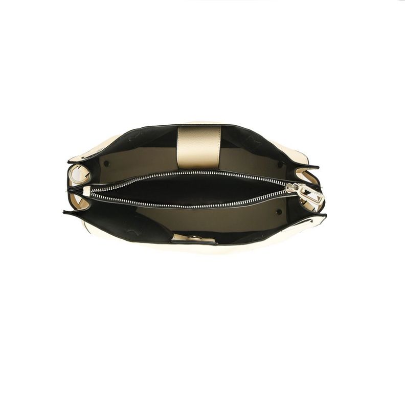 Cartera dos asas mediana rosaire blanco crudo-3