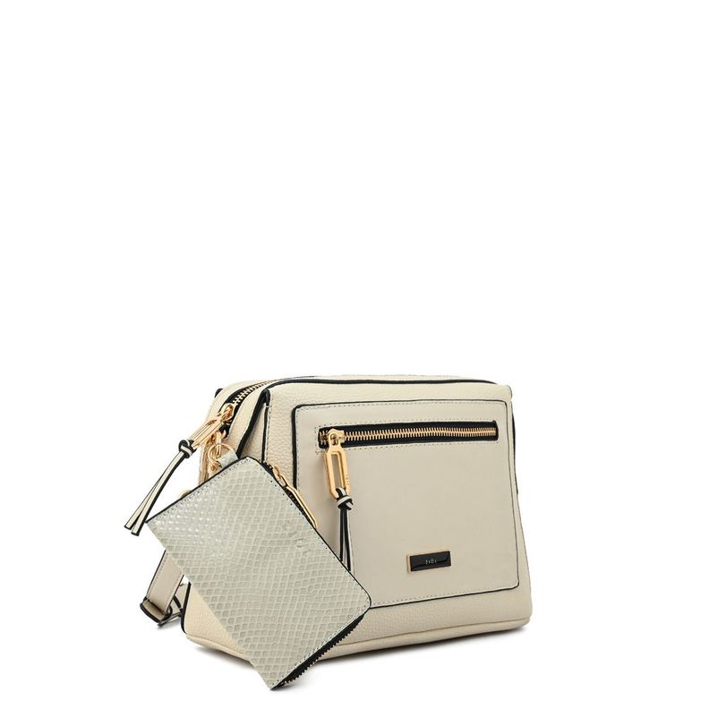 Cartera bandolera mediana zia blanco crudo-1