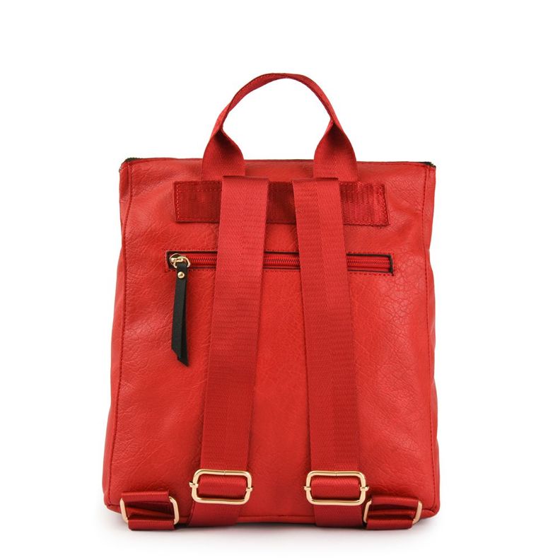 Mochila mediana anais rojo-2