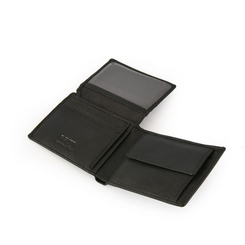 Billetera con aleta mediana romelio negro-1