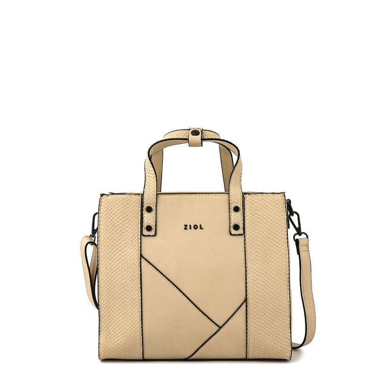 Cartera bandolera mediana maily blanco crudo-0