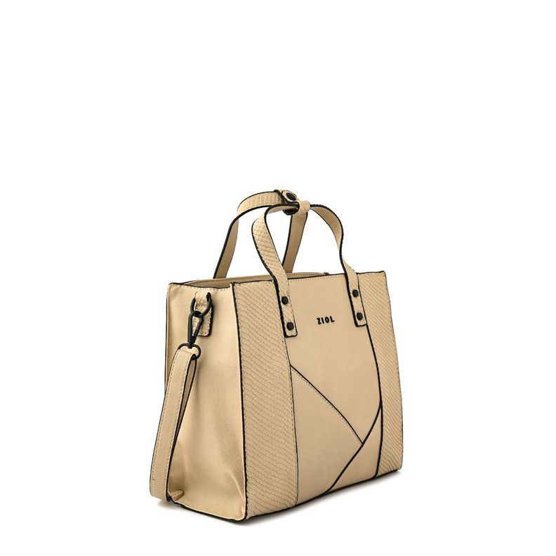 Cartera bandolera mediana maily blanco crudo-1