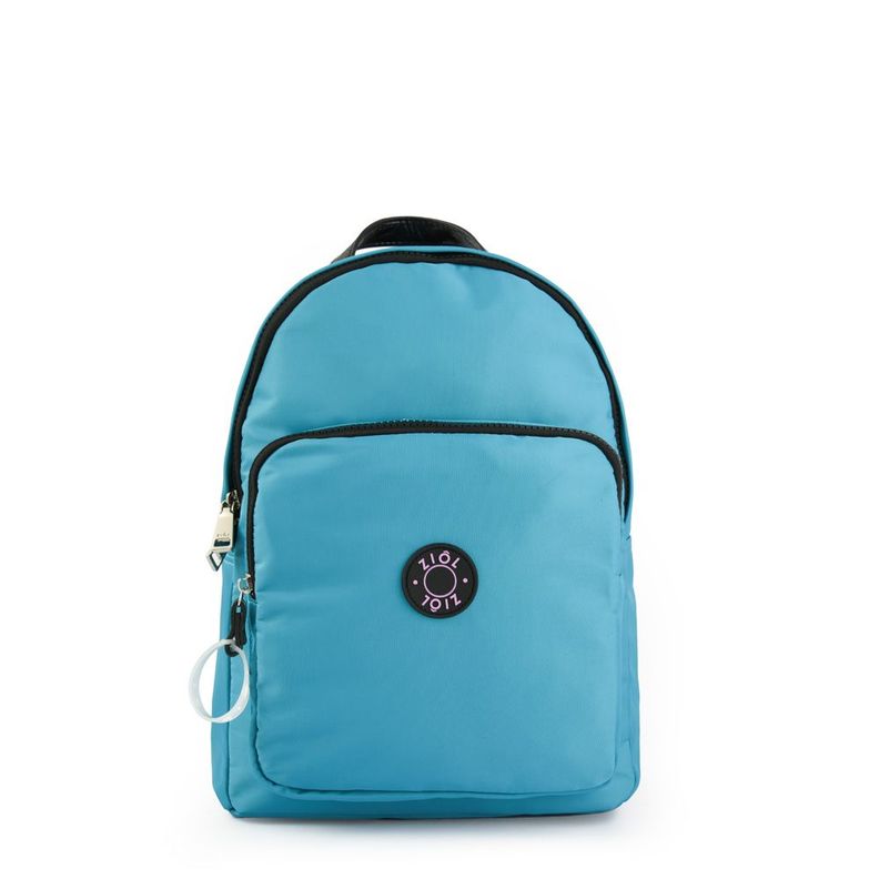 Mochila mediana petrizia turquesa-0
