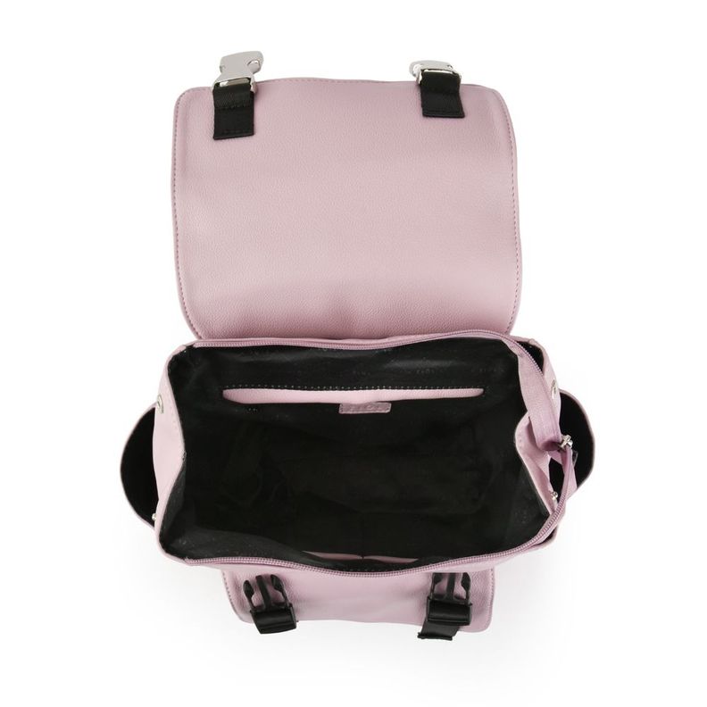 Mochila con tapa mediana samara lila-3