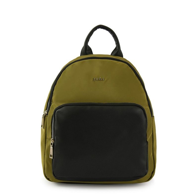 Mochila mediana lilen verde oliva-0