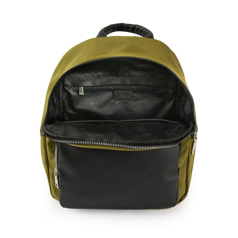 Mochila mediana lilen verde oliva-3