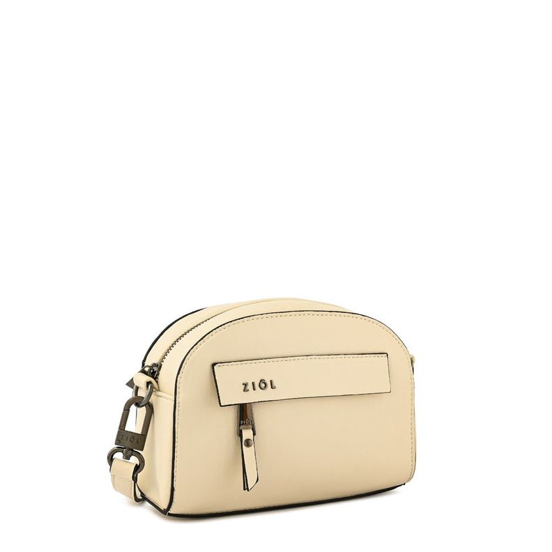 Cartera bandolera pequeña kinsley blanco crudo-1