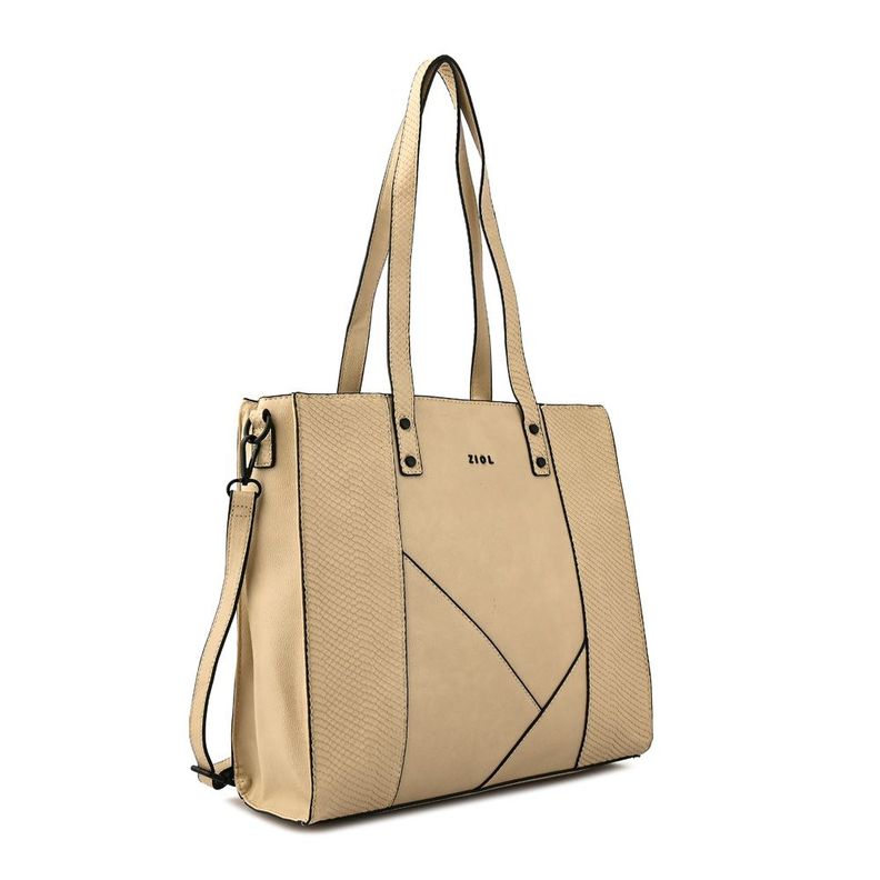 Cartera dos asas mediana maily blanco crudo-1