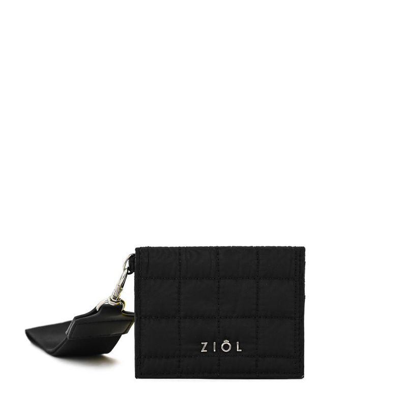 Tarjetero rectangular nacha pequena negro