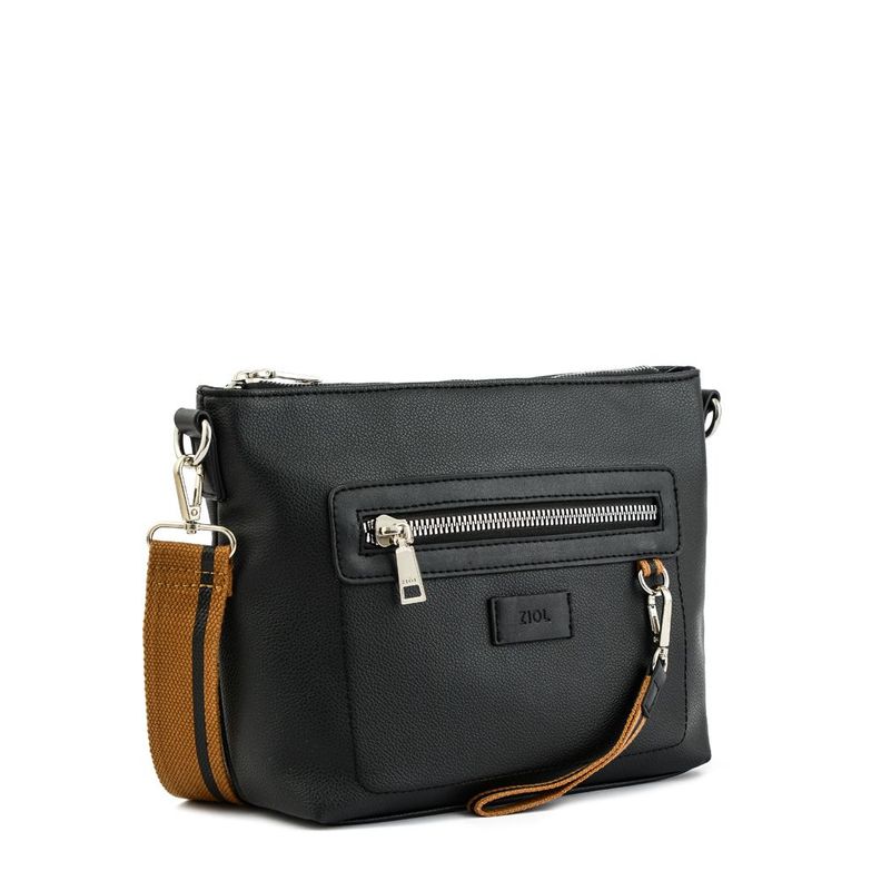 Cartera bandolera mediana tania negro-1