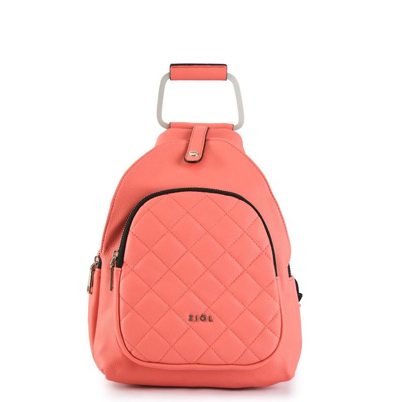 Mochila mediana simonetta coral-0