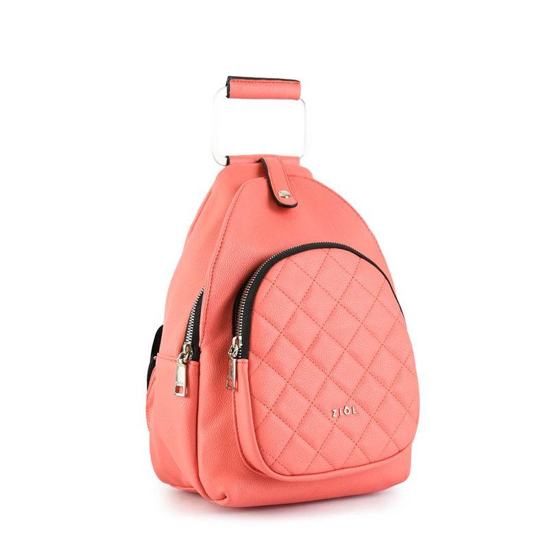 Mochila mediana simonetta coral-1