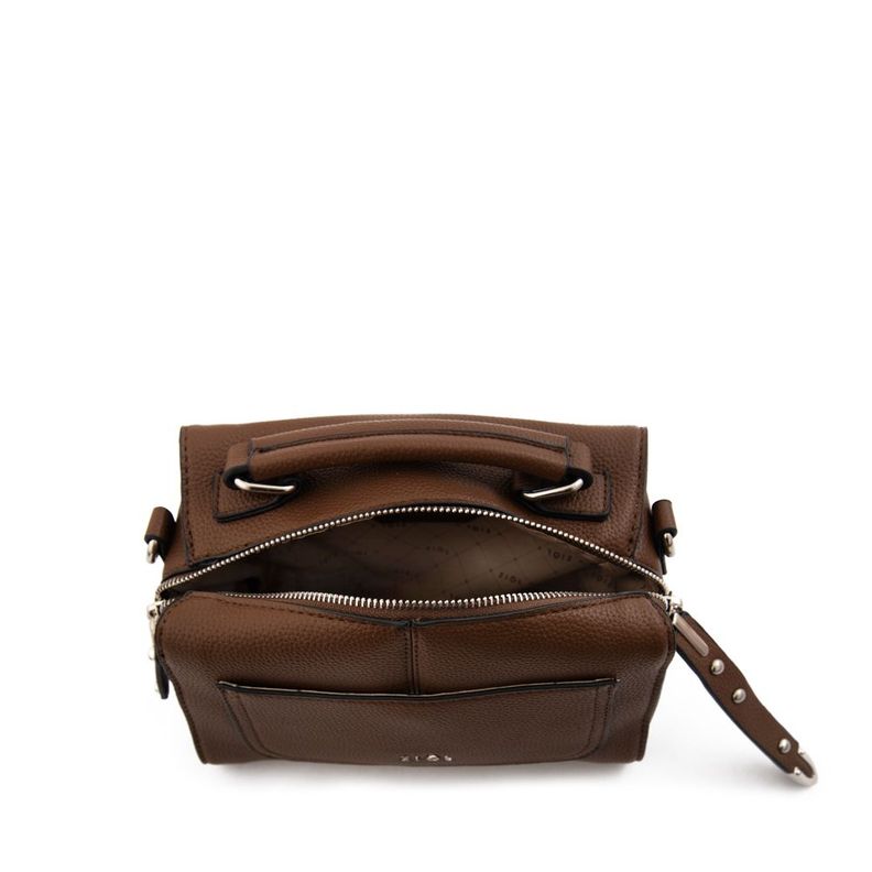 Cartera bandolera mediana hela café oscuro-3