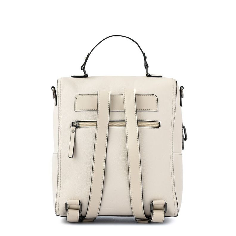 Mochila mediana mariene blanco crudo-2