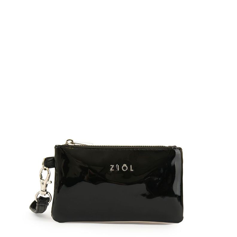 Monedero rectangular pequeña tamarinda negro