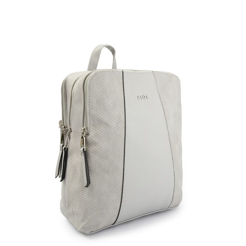 Mochila mediana liunin gris-1
