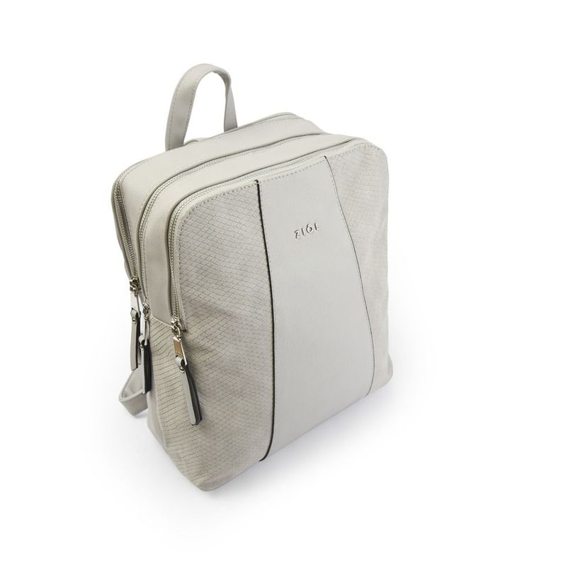 Mochila mediana liunin gris-2