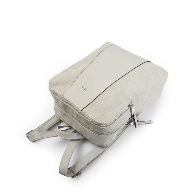 Mochila mediana liunin gris-3