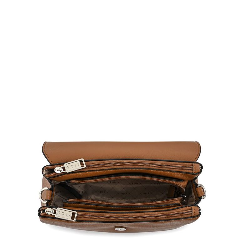 Cartera bandolera mediana jaidy café-3