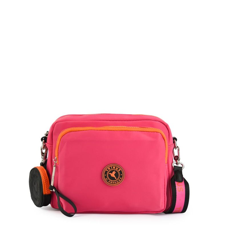 Cartera bandolera mediana darby fucsia-0
