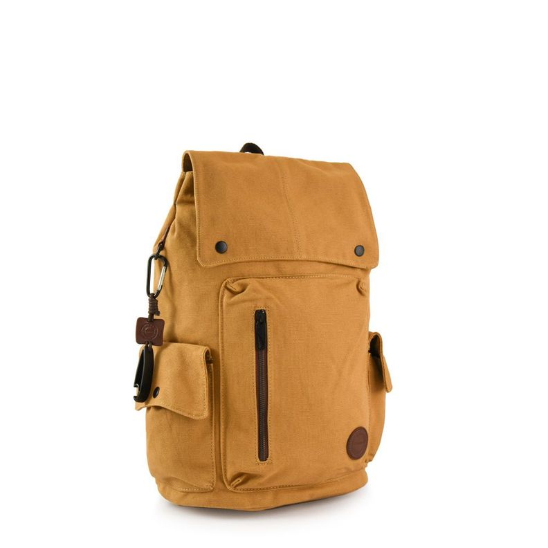 Mochila Porta Notebook Grande Juan Beige Oscuro-1