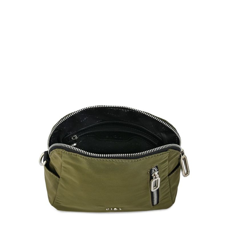 Cartera bandolera pequeña devi verde oliva-3