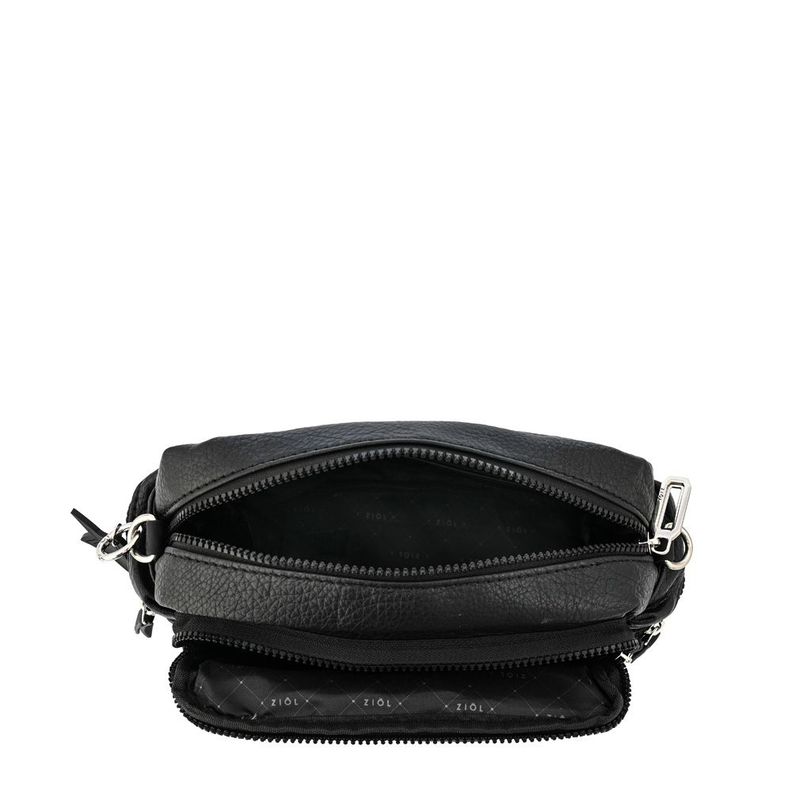 Cartera bandolera pequeña ronnie negro especial-3