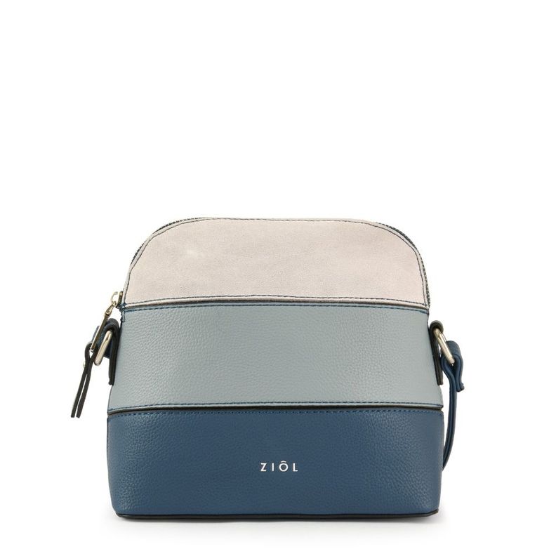 Cartera bandolera lourd pequena azul