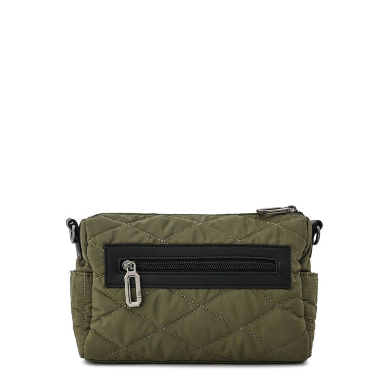 Cartera bandolera cersei mediana verde oliva Ziol | Paris.cl