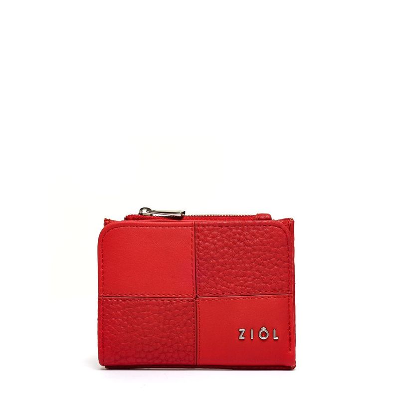 Billetera raines pequena rojo