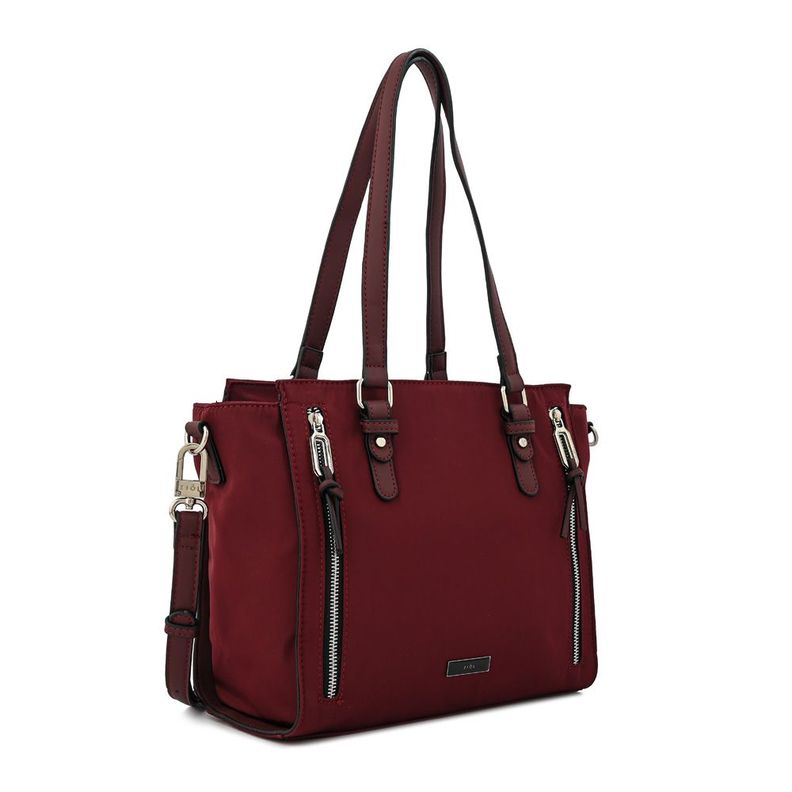 Cartera dos asas tres divisiones grande penny burdeo-1