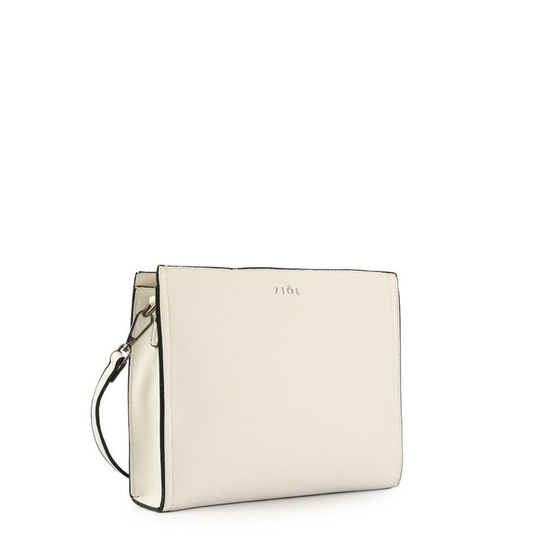 Cartera bandolera mediana eclat blanco-1