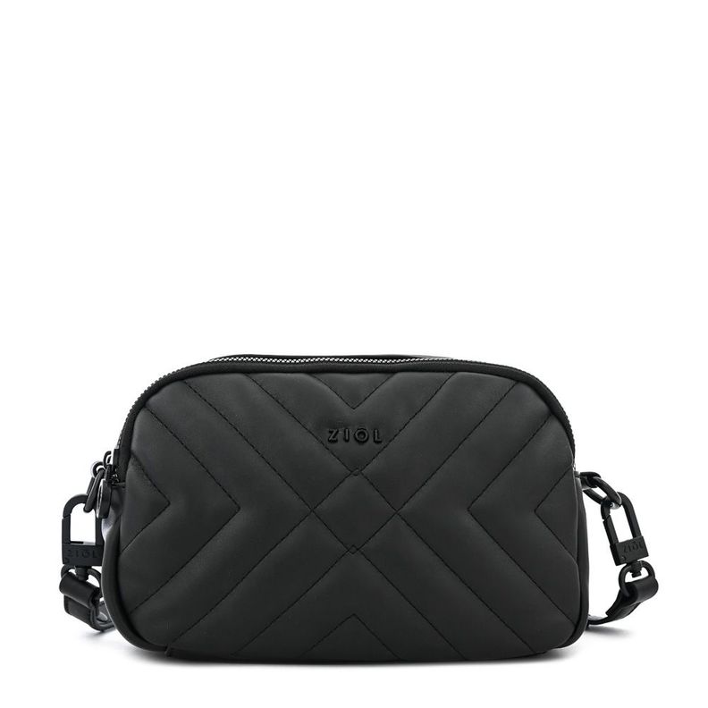 Cartera bandolera mediana martine negro-0