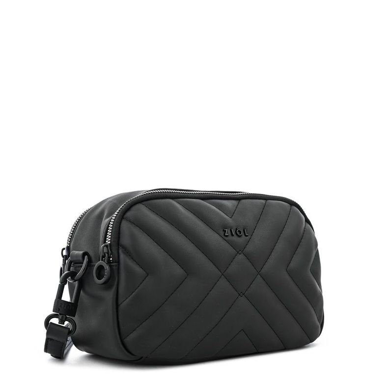 Cartera bandolera mediana martine negro-1