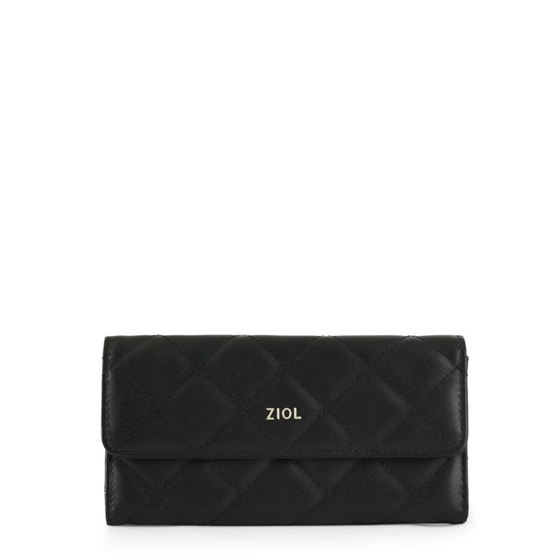 Billetera grande bouffi negro