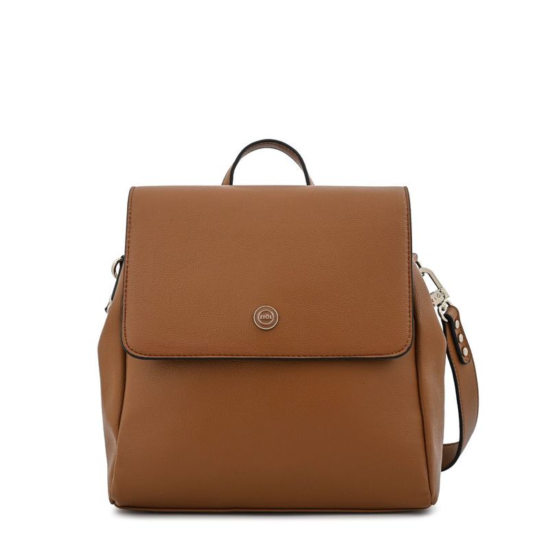 Mochila mediana jaidy café-0