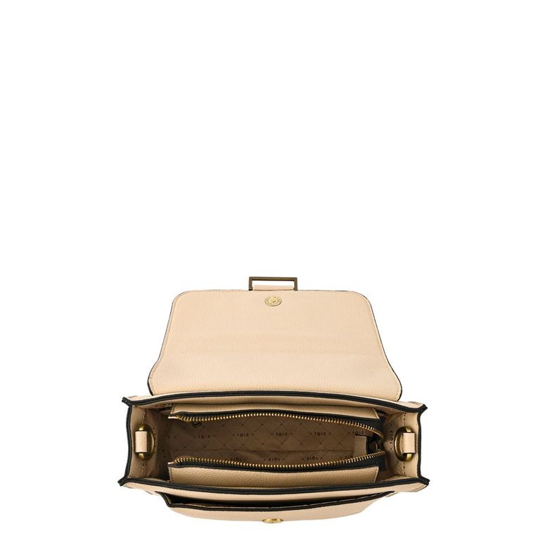 Cartera bandolera con tapa pequeña tesea blanco crudo-3