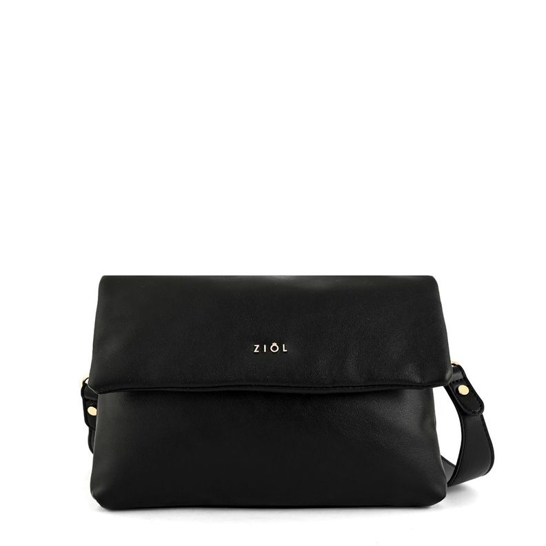 Cartera bandolera pequeña ginny negro-0