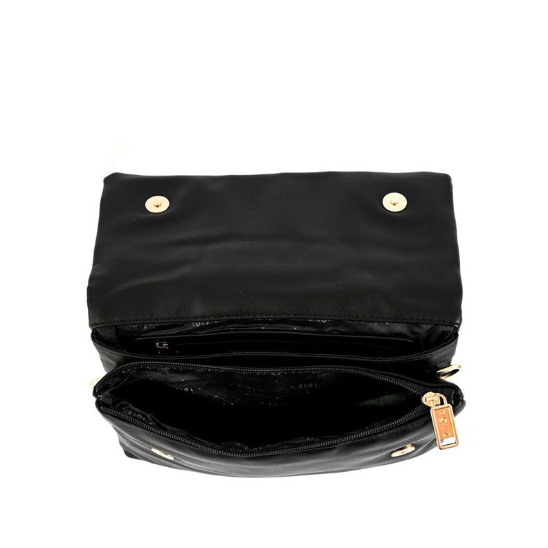 Cartera bandolera pequeña ginny negro-3